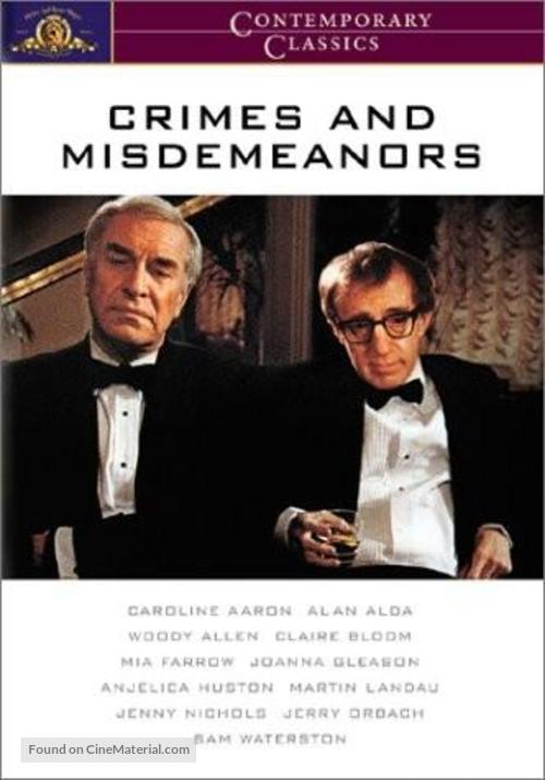Crimes and Misdemeanors - DVD movie cover