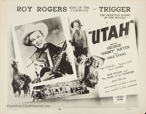 Utah - Re-release movie poster