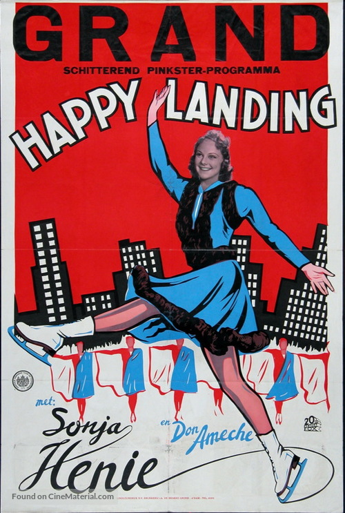 Happy Landing - Dutch Movie Poster
