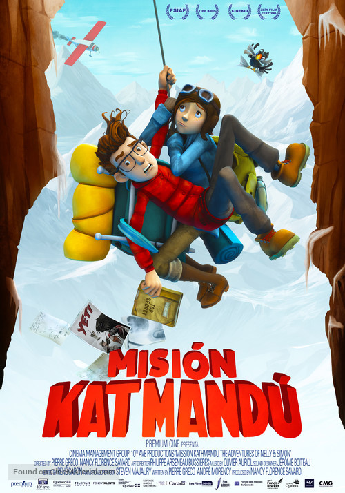 Mission Kathmandu: The Adventures of Nelly &amp; Simon - Spanish Movie Poster