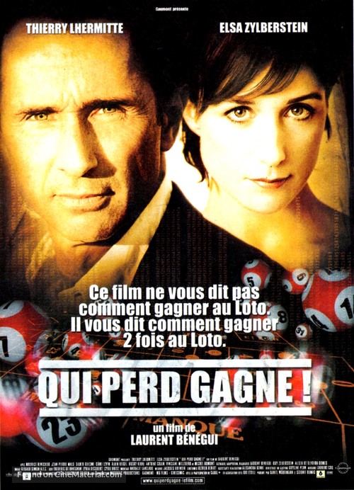 Qui perd gagne! - French Movie Poster