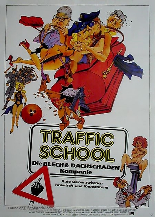 Moving Violations - German Movie Poster