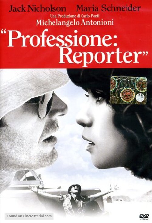 Professione: reporter - Italian DVD movie cover