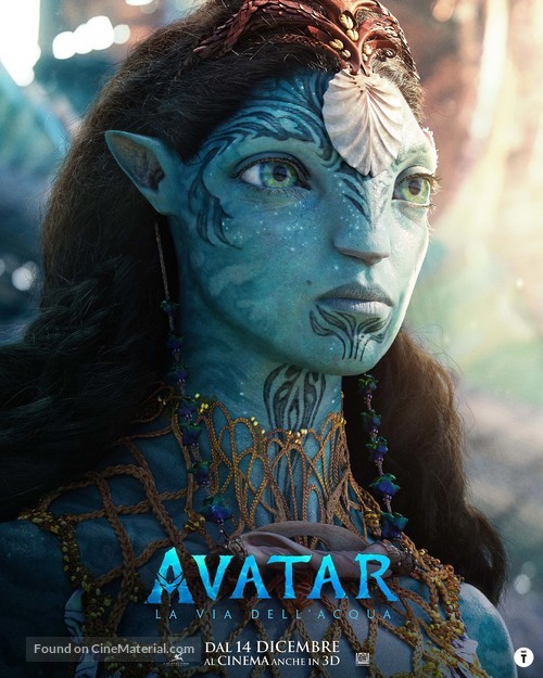 Avatar: The Way of Water - Italian Movie Poster