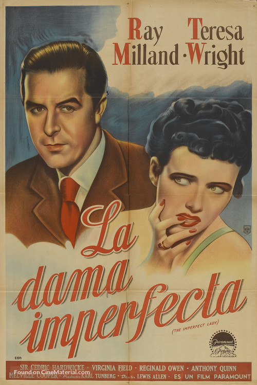 The Imperfect Lady - Argentinian Movie Poster