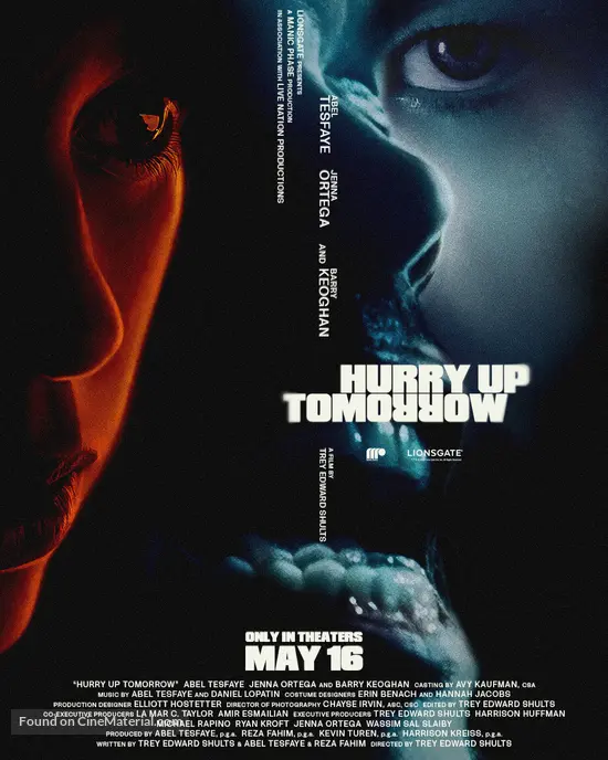 Hurry Up Tomorrow - Movie Poster