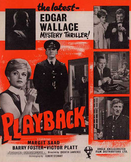 Playback - British Movie Poster