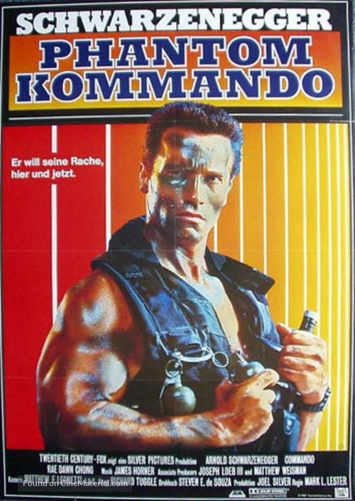 Commando - Russian Movie Poster