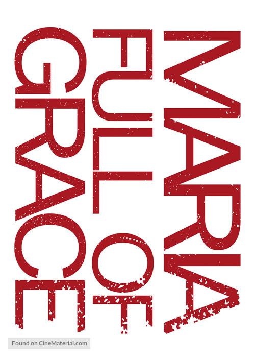Maria Full Of Grace - British Logo