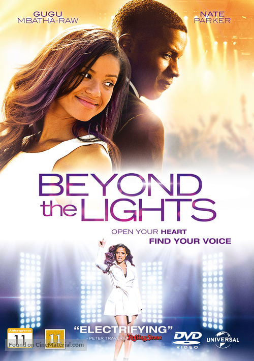 Beyond the Lights - Danish DVD movie cover
