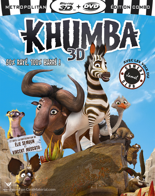 Khumba - French Blu-Ray movie cover