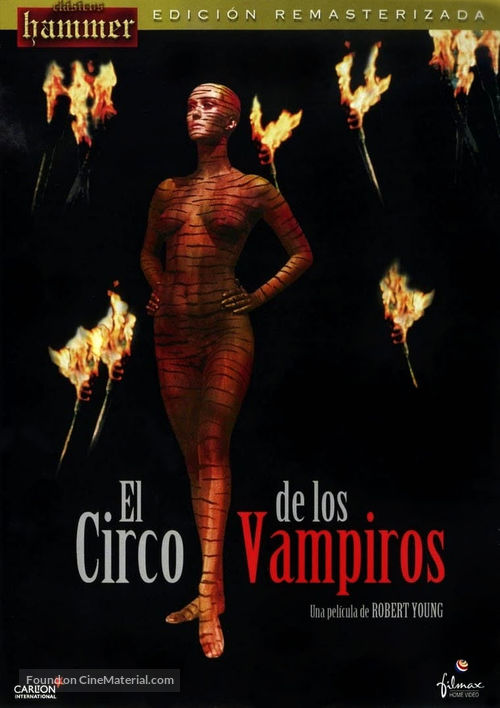Vampire Circus - Spanish DVD movie cover
