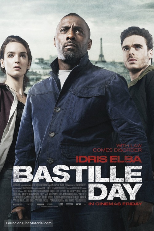 Bastille Day - British Movie Poster