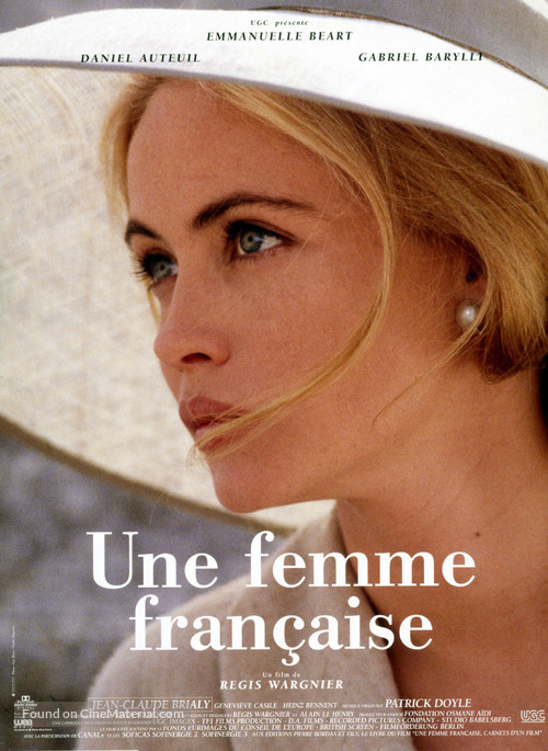 Une femme fran&ccedil;aise - French Movie Poster