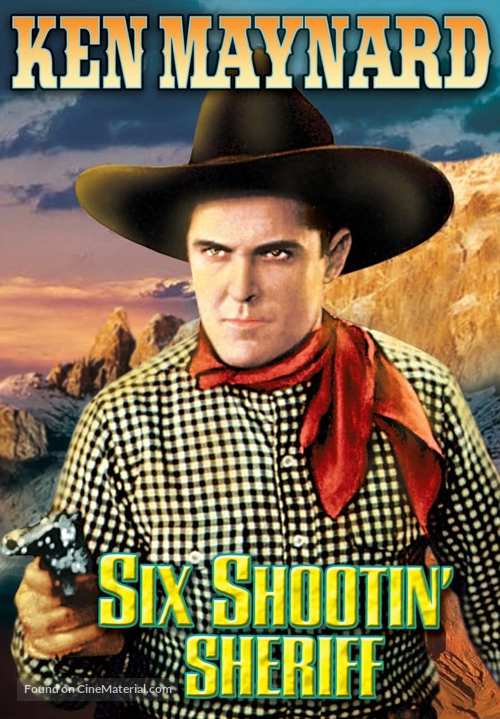 Six-Shootin&#039; Sheriff - DVD movie cover