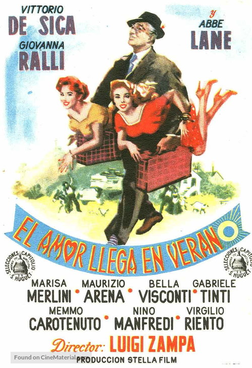 Tempo di villeggiatura - Spanish Movie Poster