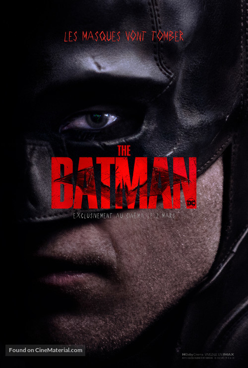 The Batman - French Movie Poster