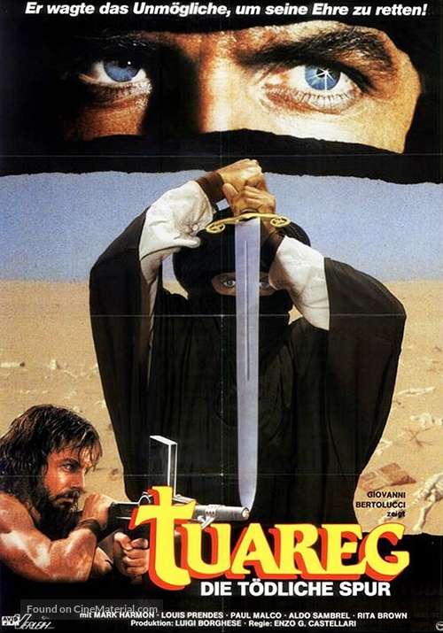 Tuareg - Il guerriero del deserto - German Movie Poster