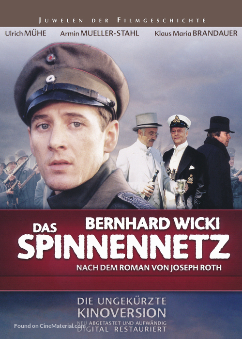 Das Spinnennetz - German DVD movie cover