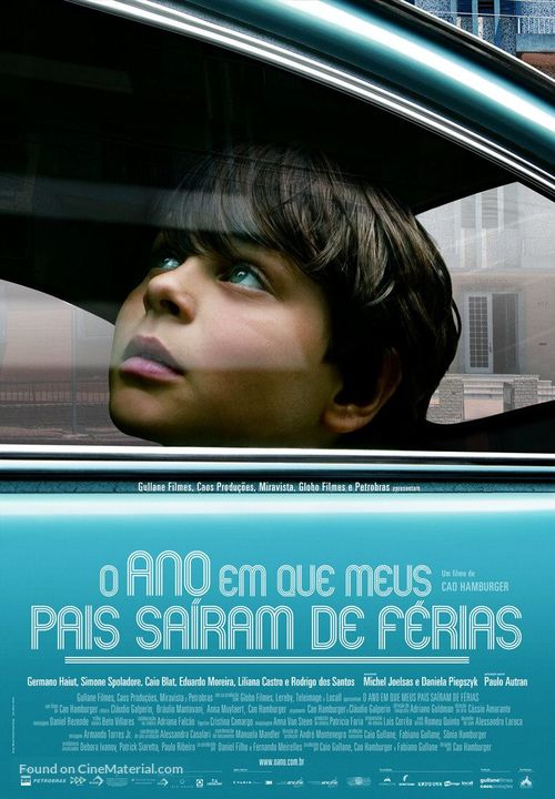 O Ano em Que Meus Pais Sa&iacute;ram de F&eacute;rias - Brazilian Movie Poster