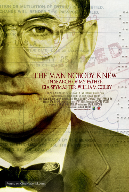 The Man Nobody Knew: In Search of My Father, CIA Spymaster William Colby - Movie Poster