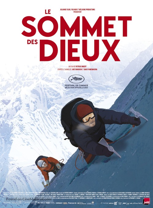 Le sommet des dieux - French Movie Poster