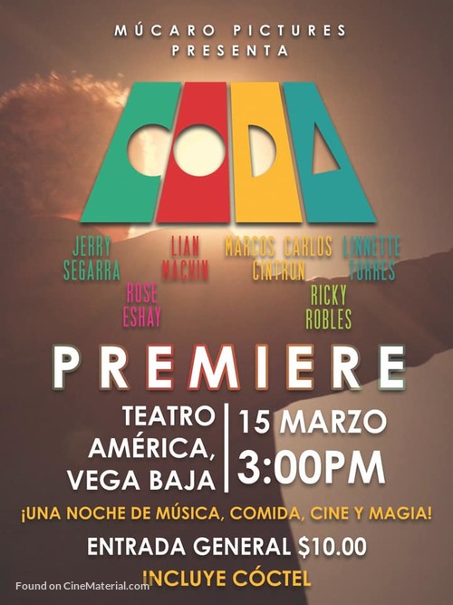 Coda - Puerto Rican Movie Poster