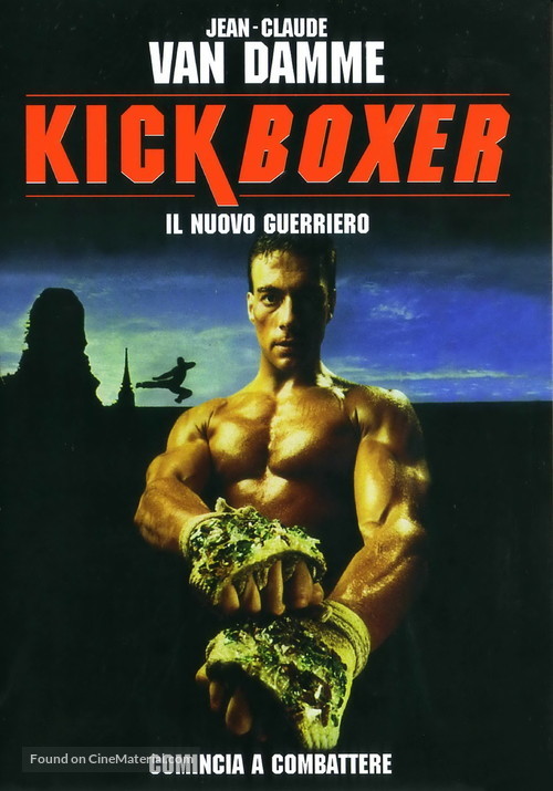 Kickboxer - Italian DVD movie cover