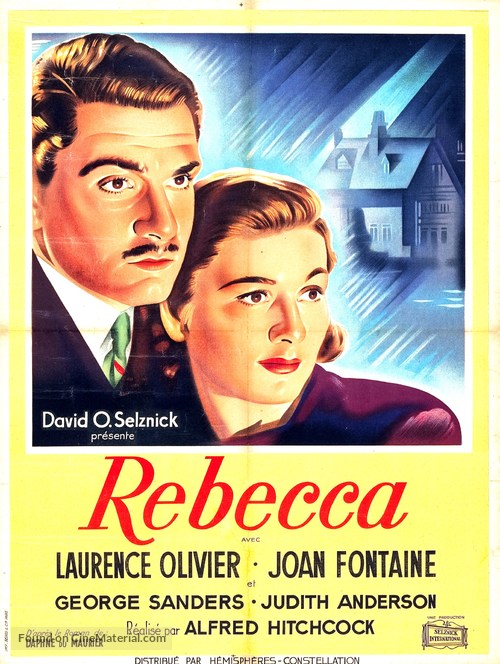 Rebecca - French Re-release movie poster