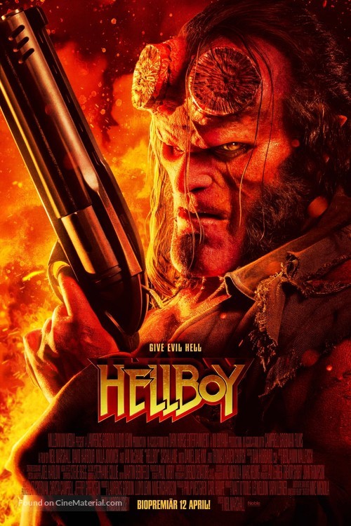 Hellboy - Swedish Movie Poster