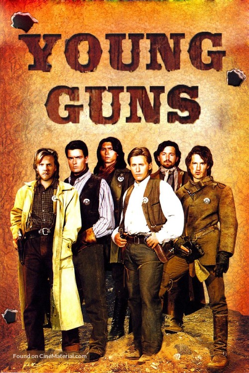 Young Guns - VHS movie cover