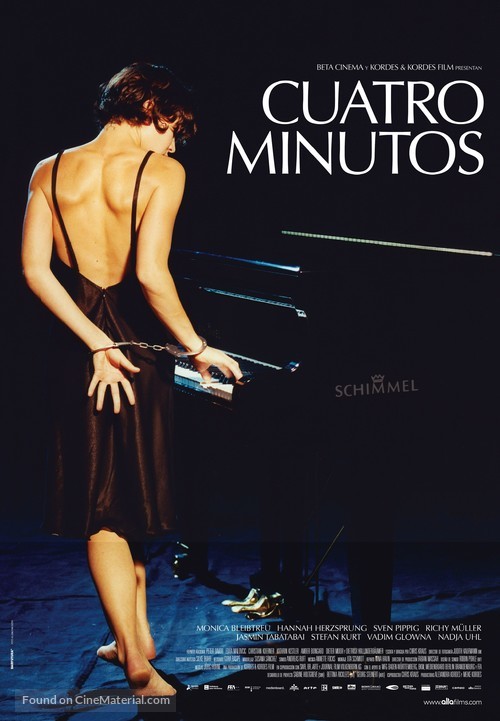 Vier Minuten - Spanish Movie Poster