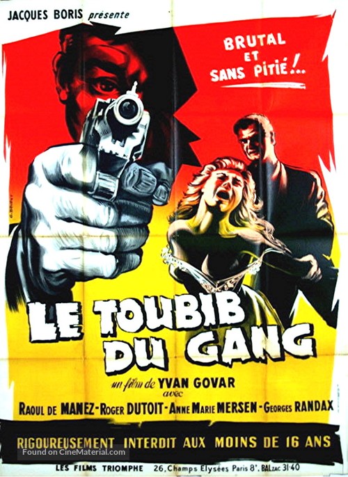 Le toubib, m&eacute;decin du gang - French Movie Poster