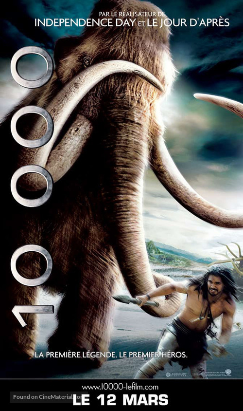 10,000 BC - French Movie Poster