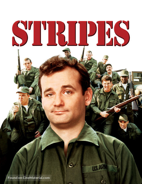 Stripes - Blu-Ray movie cover