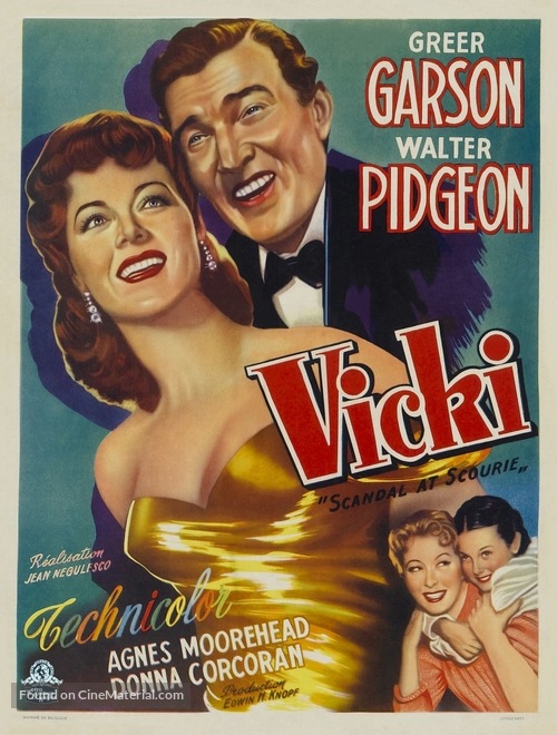 Scandal at Scourie - Belgian Movie Poster
