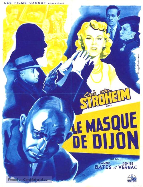 The Mask of Diijon - French Movie Poster