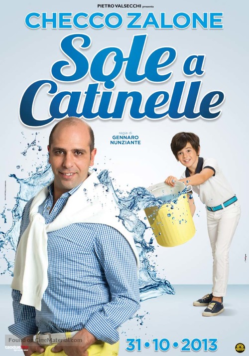 Sole a catinelle - Italian Never printed movie poster