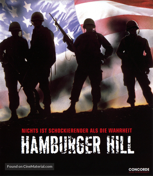 Hamburger Hill - German Movie Cover