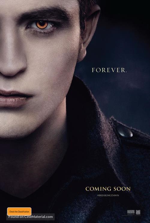 The Twilight Saga: Breaking Dawn - Part 2 - Australian Movie Poster