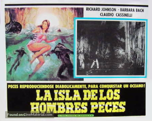 L&#039;isola degli uomini pesce - Mexican poster