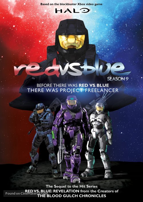 &quot;Red vs. Blue: The Blood Gulch Chronicles&quot; - DVD movie cover