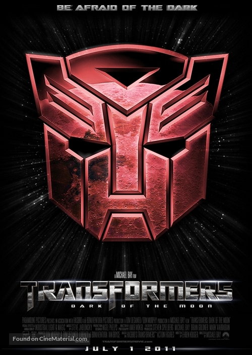 Transformers: Dark of the Moon - Movie Poster