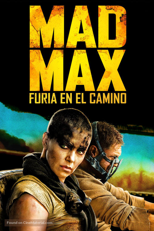 Mad Max: Fury Road - Argentinian DVD movie cover