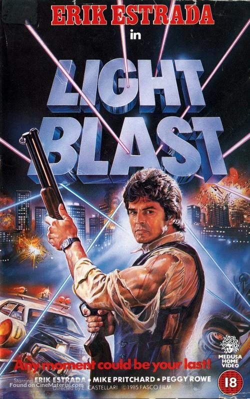 Colpi di luce - British VHS movie cover