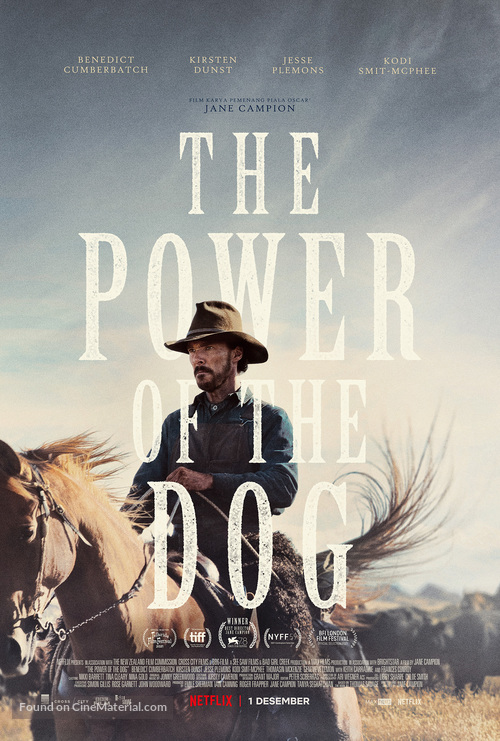 The Power of the Dog - Indonesian Movie Poster