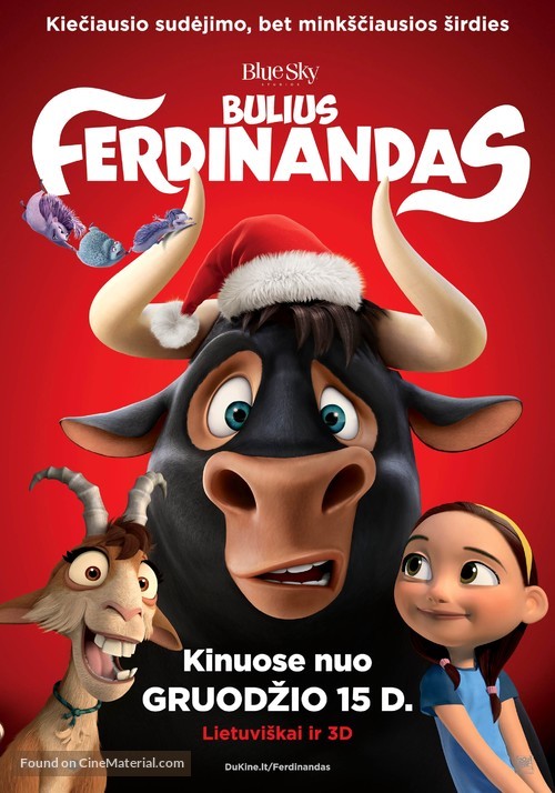 Ferdinand - Lithuanian Movie Poster