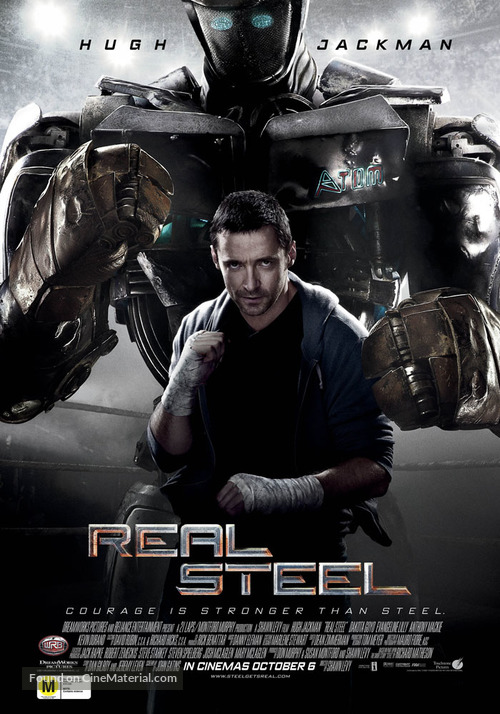Real Steel - New Zealand Movie Poster