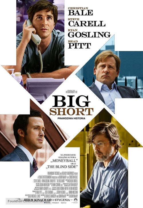 The Big Short - Polish Movie Poster