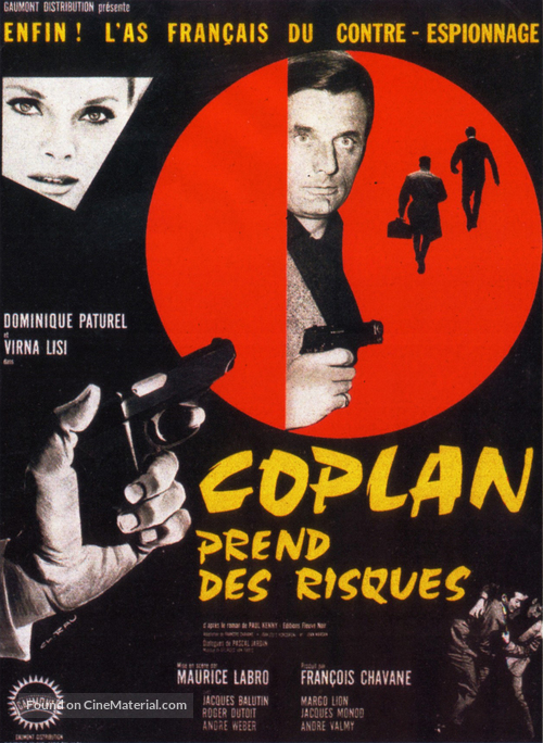 Coplan prend des risques - French Movie Poster